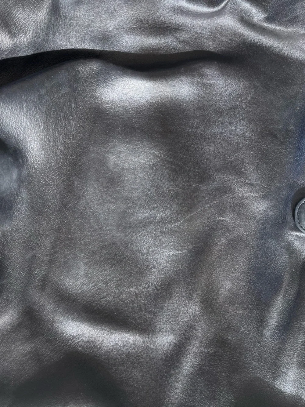 Elie Tahari Melrose Large Ruffled Hobo - Smooth Black Nappa Leather